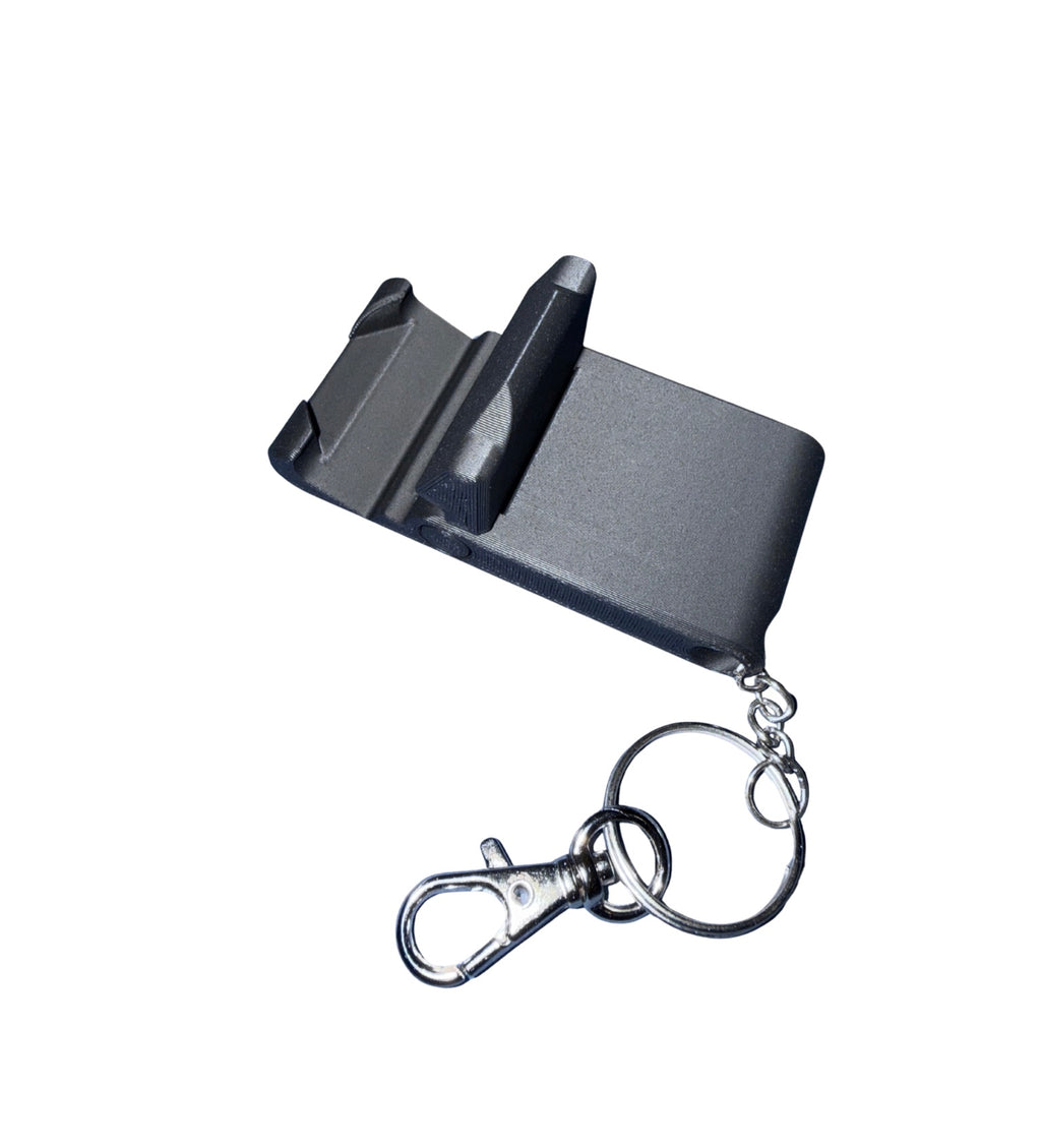 Support téléphone mini format poche plus porte clé standard